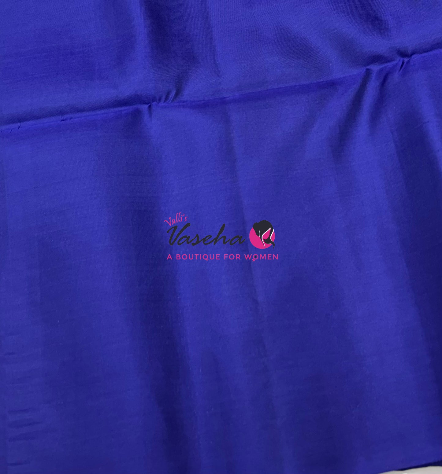 Pure Soft Silk Saree - (1.75 Warp) Shade Of Blue & Blue Combo - VVPSS064