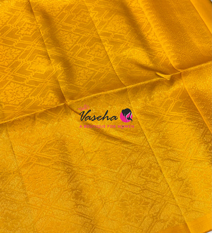 Pure Soft Silk Saree  - Pazhum Pazhamum Checks - Border Less - VVPSS096