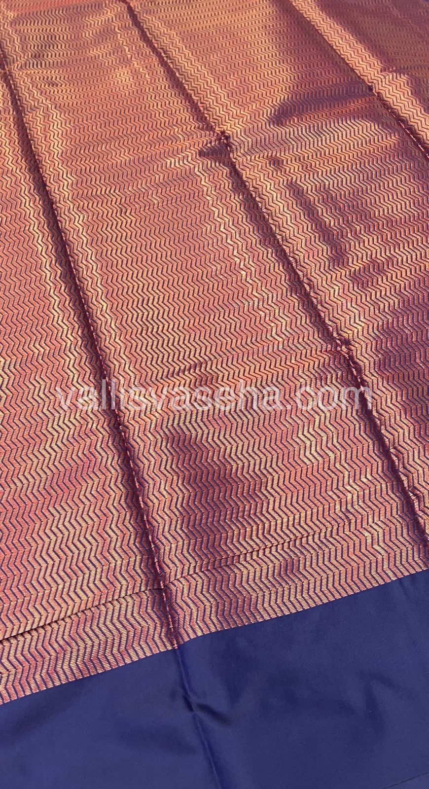 Banarasi - Copper Zari Saree - VVCZ001