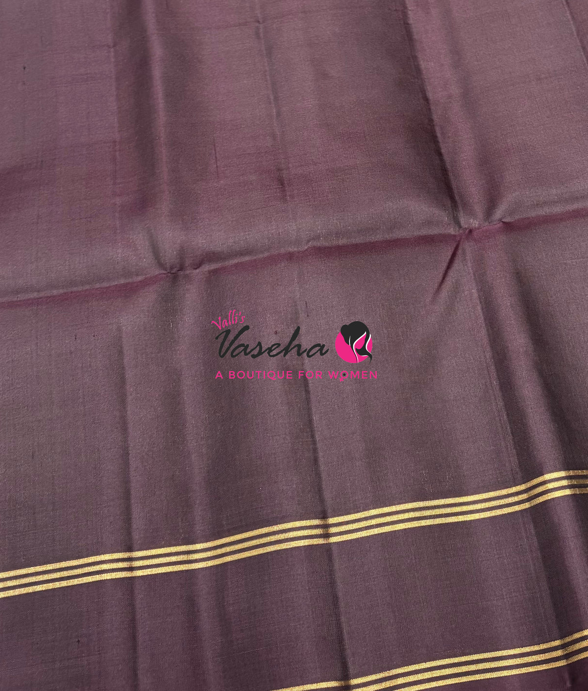 Pure Soft Silk Saree  - Green & Wine Brown Combo - VVPSS141