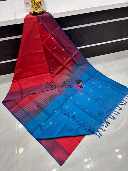 Vazhai Pattu Saree / Banana Pith - With Blouse - VVVPS002