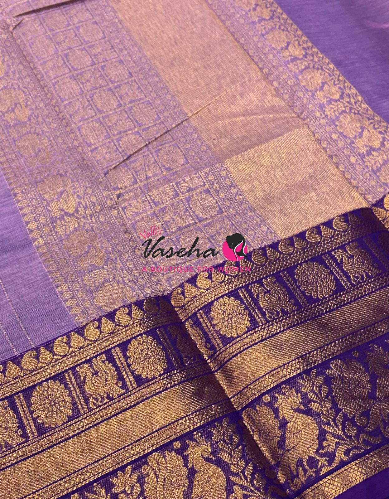 Kanchi Cotton Saree - VVKCS022