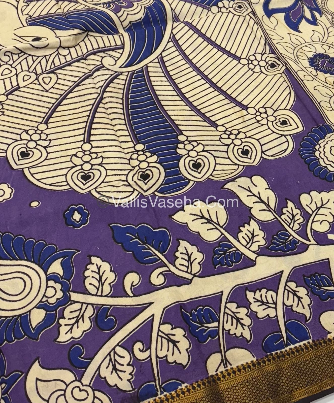Chennur Silk | Kalamkari Prints | VVCKS006