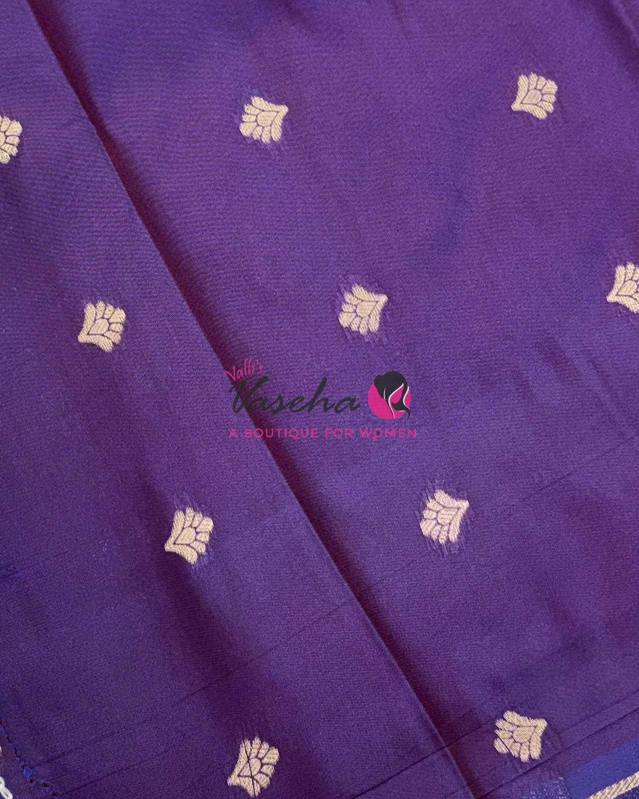 Semi Soft Silk - Onion Pink With Purple- VVSSS036
