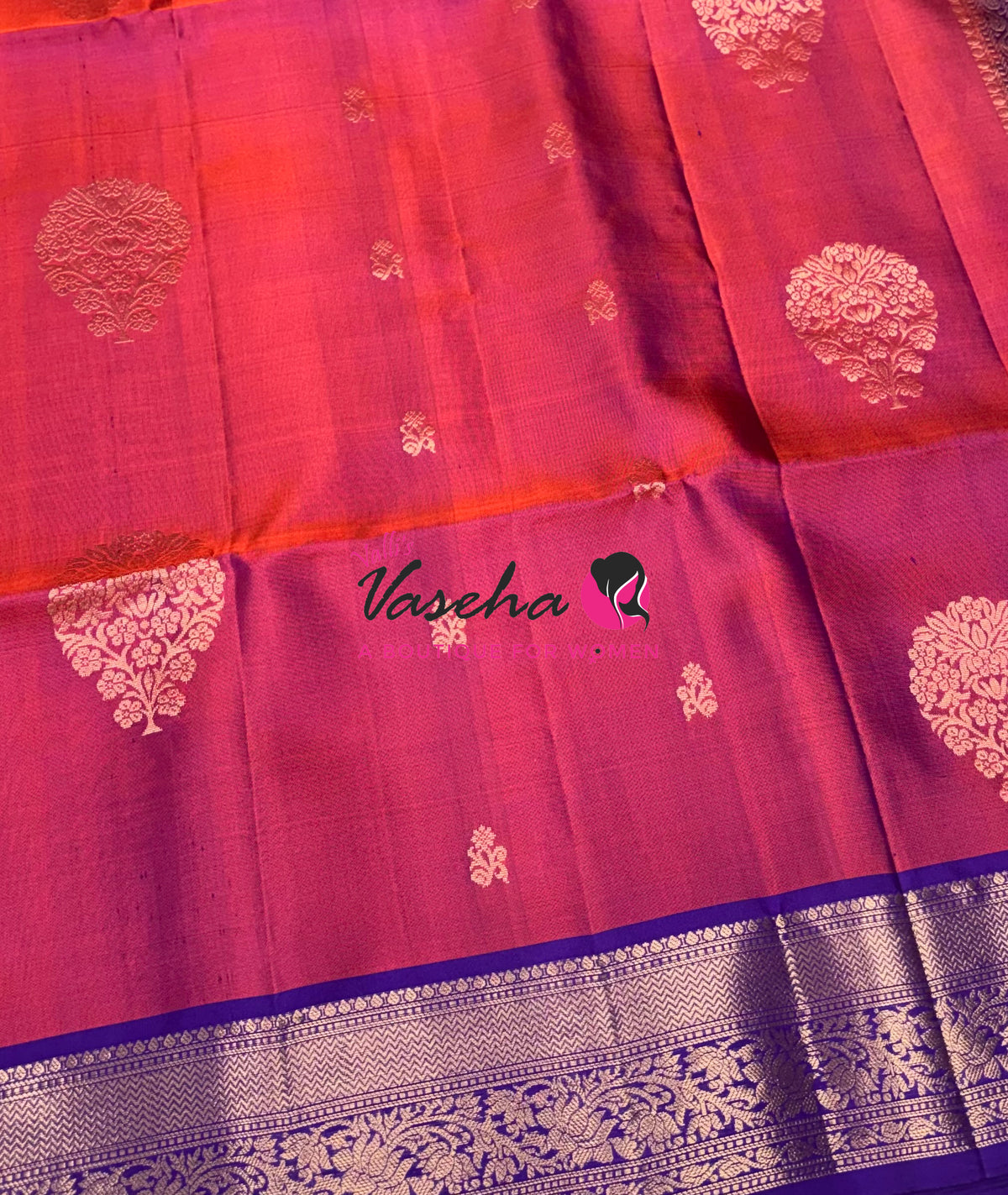 Pure Soft Silk Saree - Kanchi Border - VVPSS033