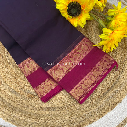 Kanchi Cotton Saree - VVKCS009