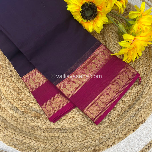 Kanchi Cotton Saree - VVKCS009