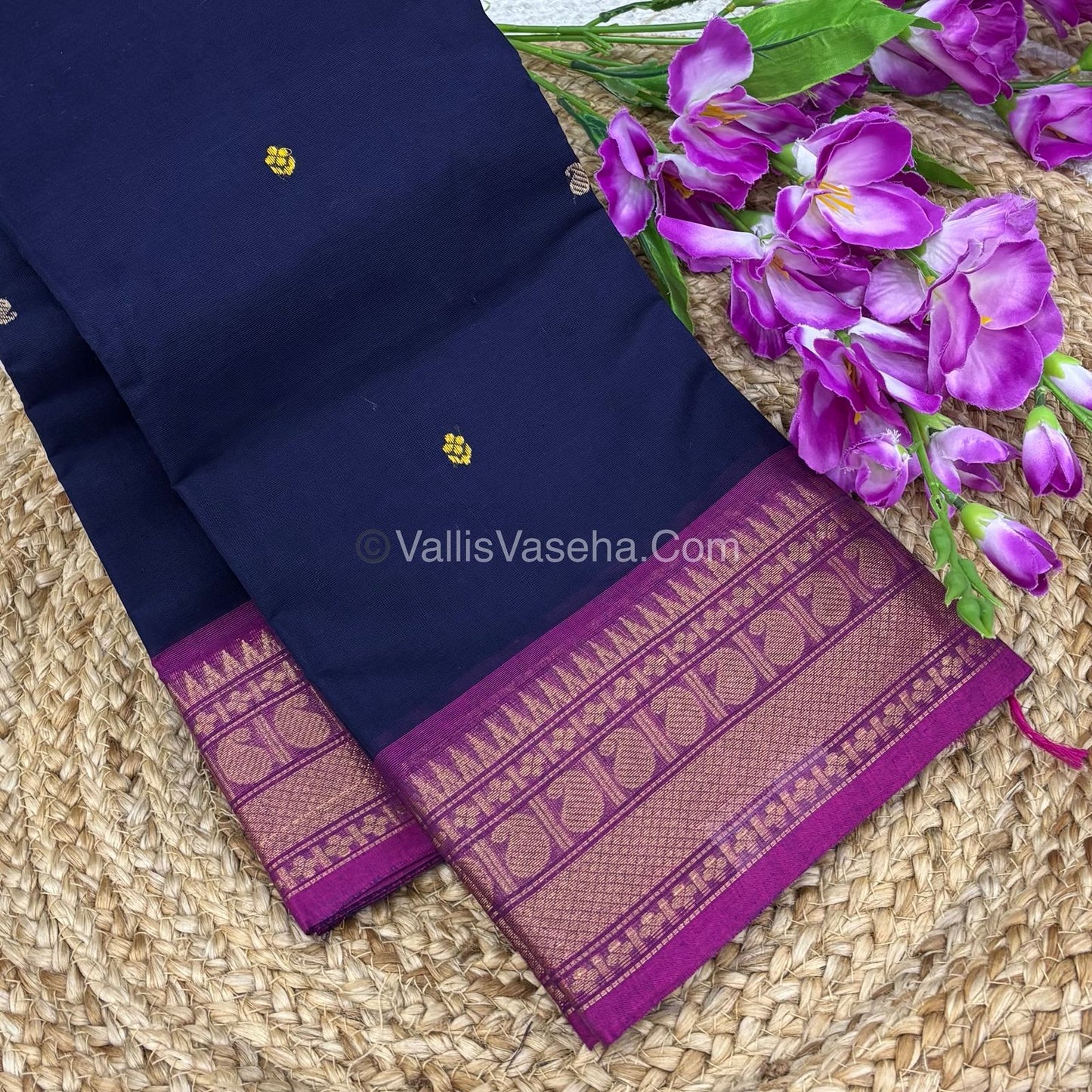 Kanchi Cotton Saree - VVKCS012