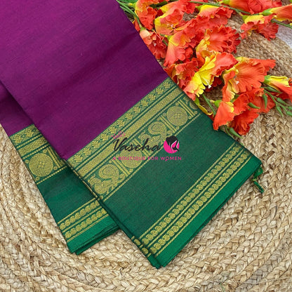 Kanchi Cotton Saree - VVKCS032
