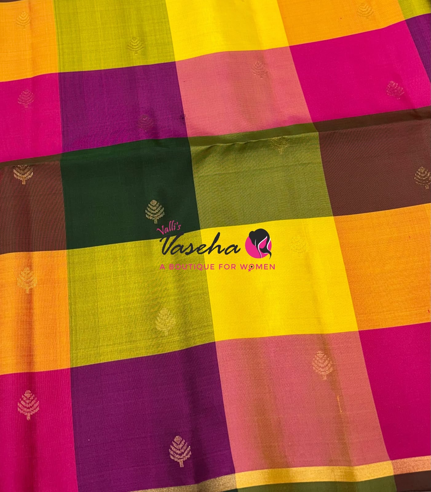Pure Soft Silk Saree - Partly Pallu -  Half & Half Saree - VVPSS088