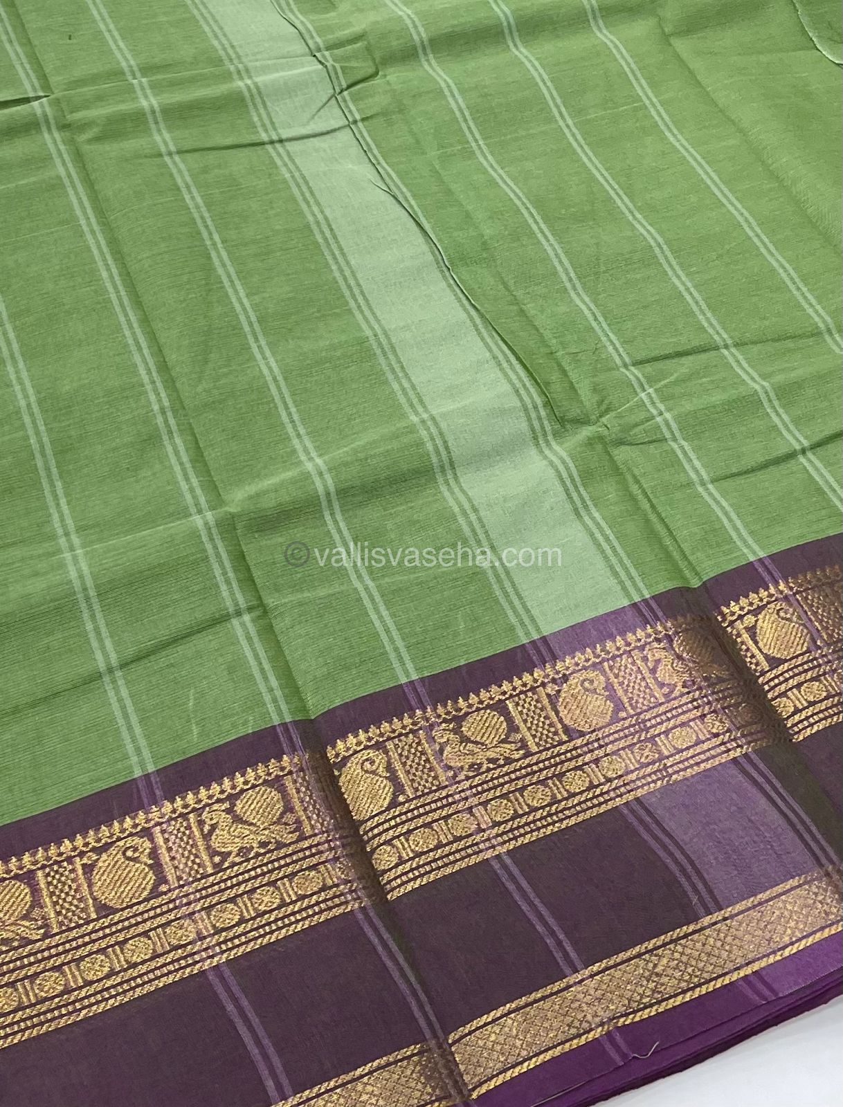 Kanchi Cotton Saree - VVKCS006