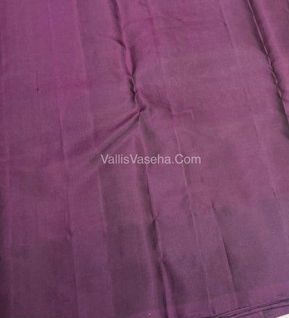 Half Mix - Pure Soft Silk Saree - VVPSS054