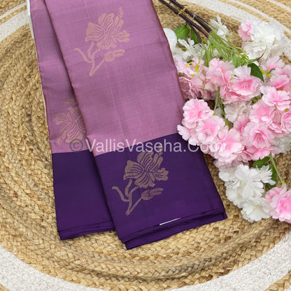 Half Mix - Pure Soft Silk Saree - VVPSS075