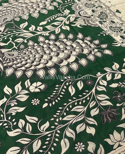 Pure Kalamkari Cotton Saree - VVPKC002