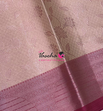 40% less - Offer Saree - Semi Banarsi Silk Saree - VVDS008