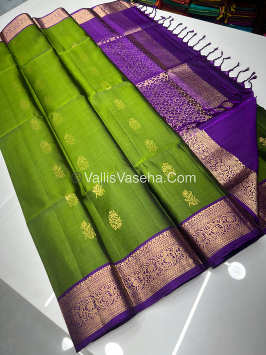Pure Soft Silk Saree - Kanchi Border - VVPSS033
