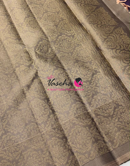 Half Mix - Pure Soft Silk Saree - VVPSS155
