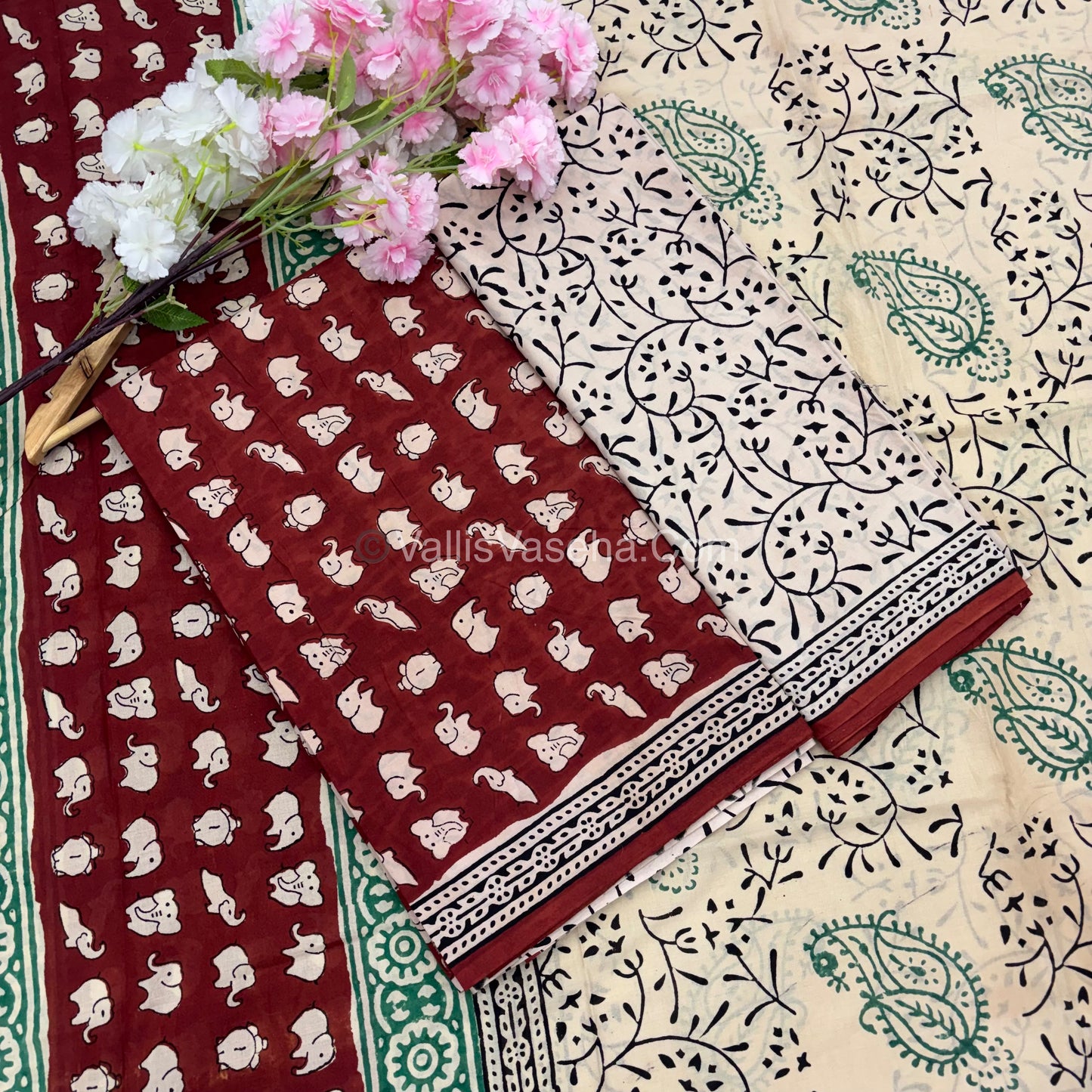 Pure Mul Mul Cotton | Unstitched Material | VVUSM023