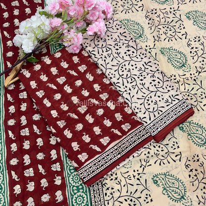 Pure Mul Mul Cotton | Unstitched Material | VVUSM023