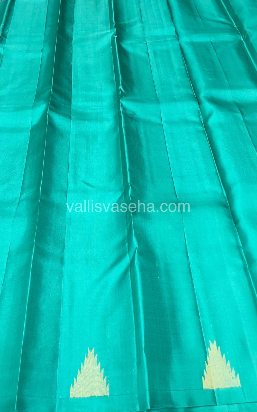 Pure Soft Silk Saree - Jothika Hit design - Rexona Green Shade - VVPSS005