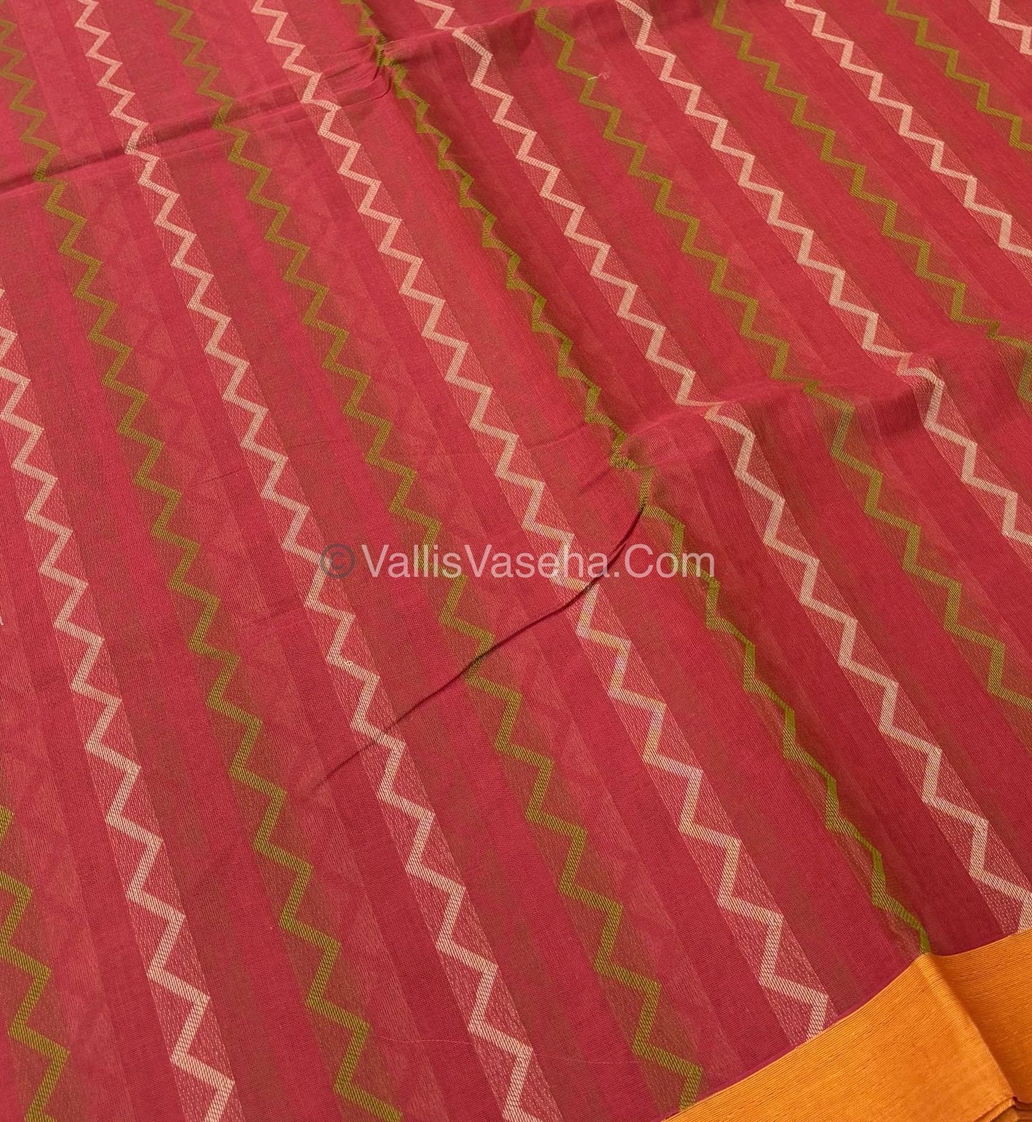 Premium Negamam Cotton Saree - VVNCS001