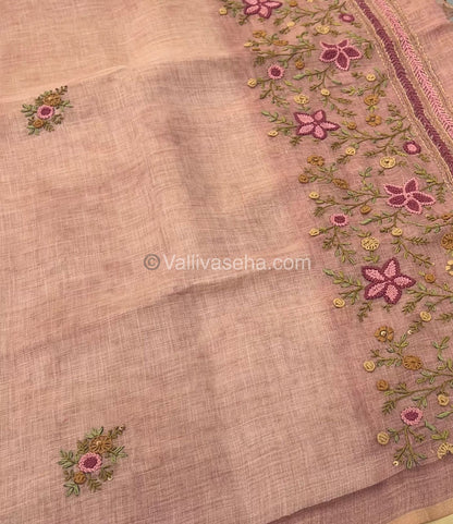 French Knot - Tissue Saree -  VVLFN001