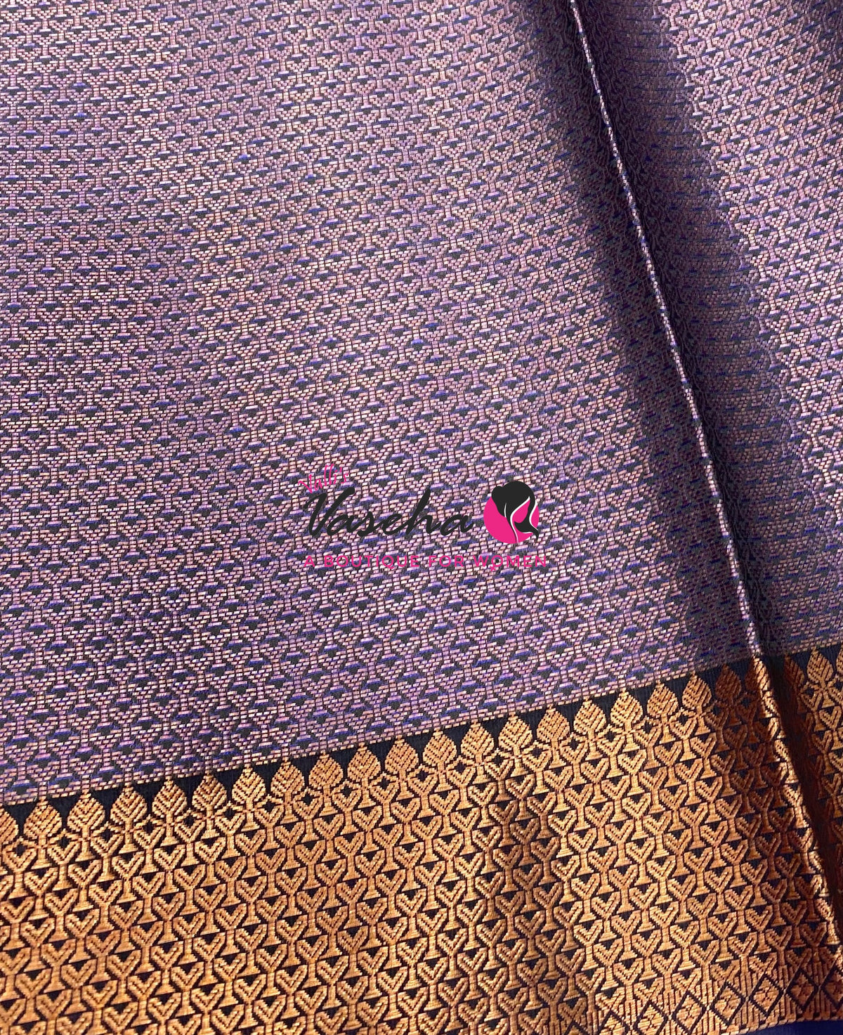 40% less - Offer Saree - Semi Banarsi Silk Saree - VVDS008