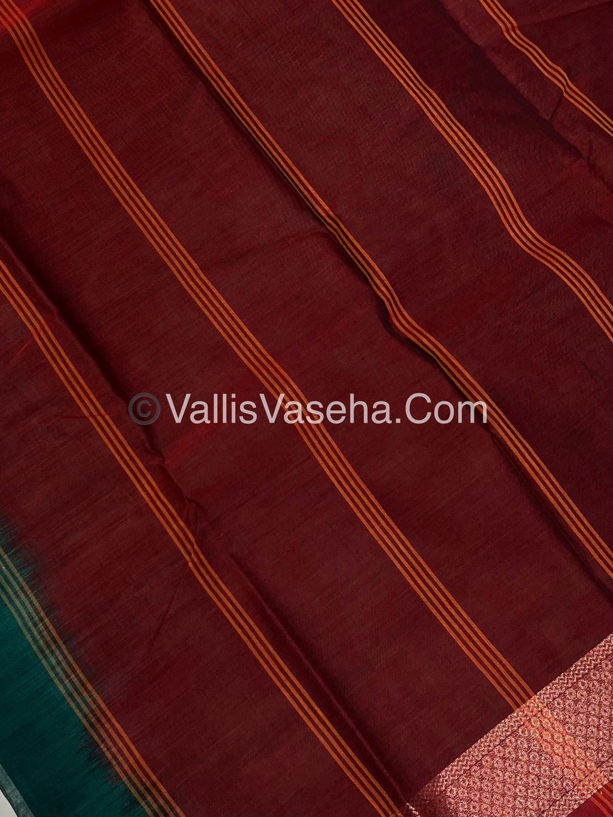 Dhaka Cotton Saree - VVDCS002