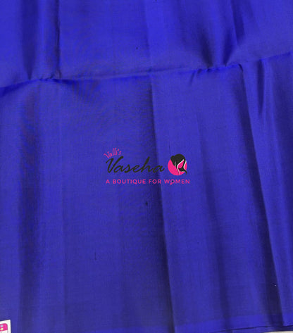 Pure Soft Silk Saree  - Blue Shade - VVPSS133