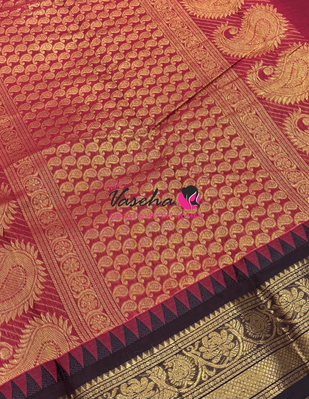 Kanchi Cotton Saree - VVKCS026