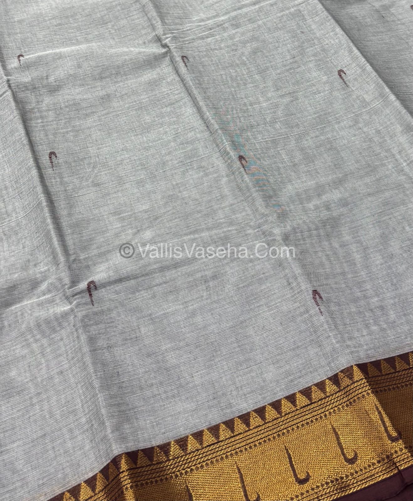 Kanchi Cotton Saree - VVKCS017