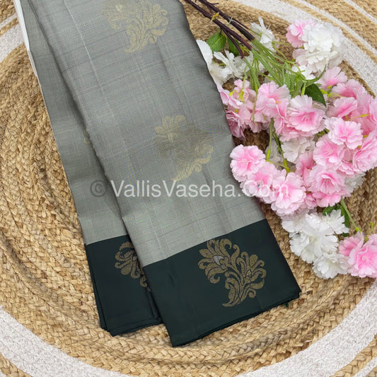 Half Mix - Pure Soft Silk Saree - VVPSS075