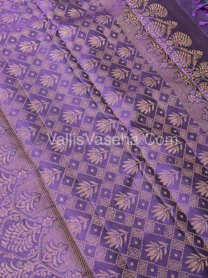 Half Mix - Pure Soft Silk Saree - VVPSS043