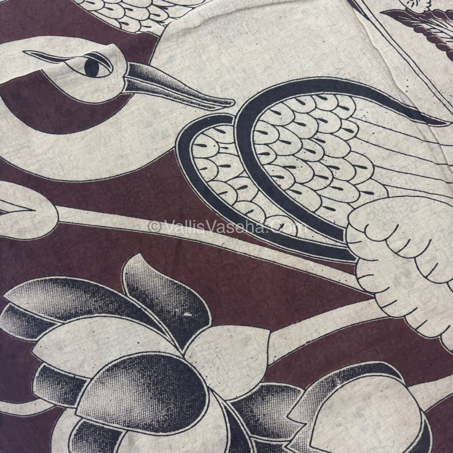 Pure Kalamkari Cotton Saree - VVPKC002