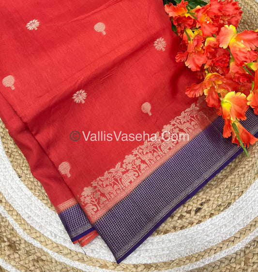 Russian Viscose - Premium Viscose Saree - VVRVS001