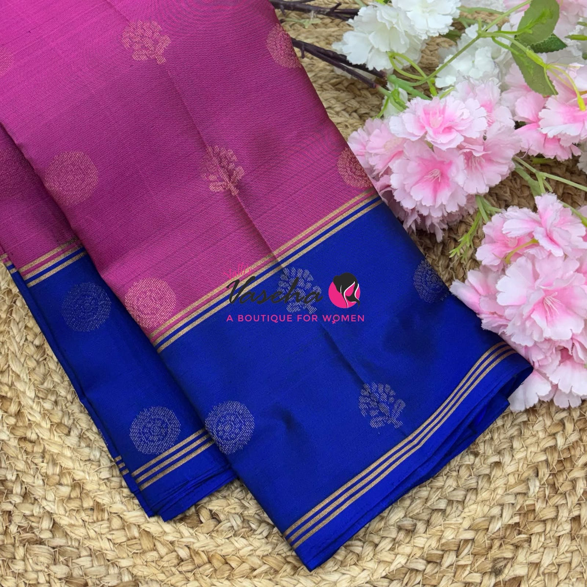 Half Mix - Pure Soft Silk Saree - Retta Petta Border - VVPSS154