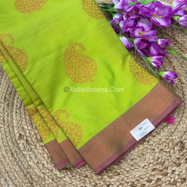 50% less - Offer Saree - Semi Soft  Silk Saree - VVDS005