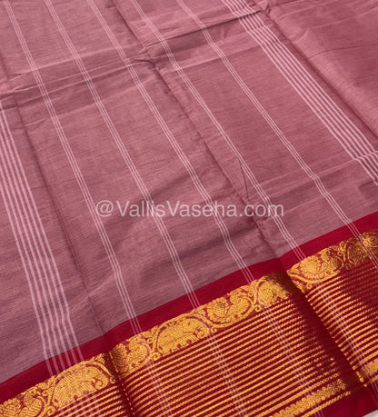 Kanchi Cotton Saree - VVKCS016