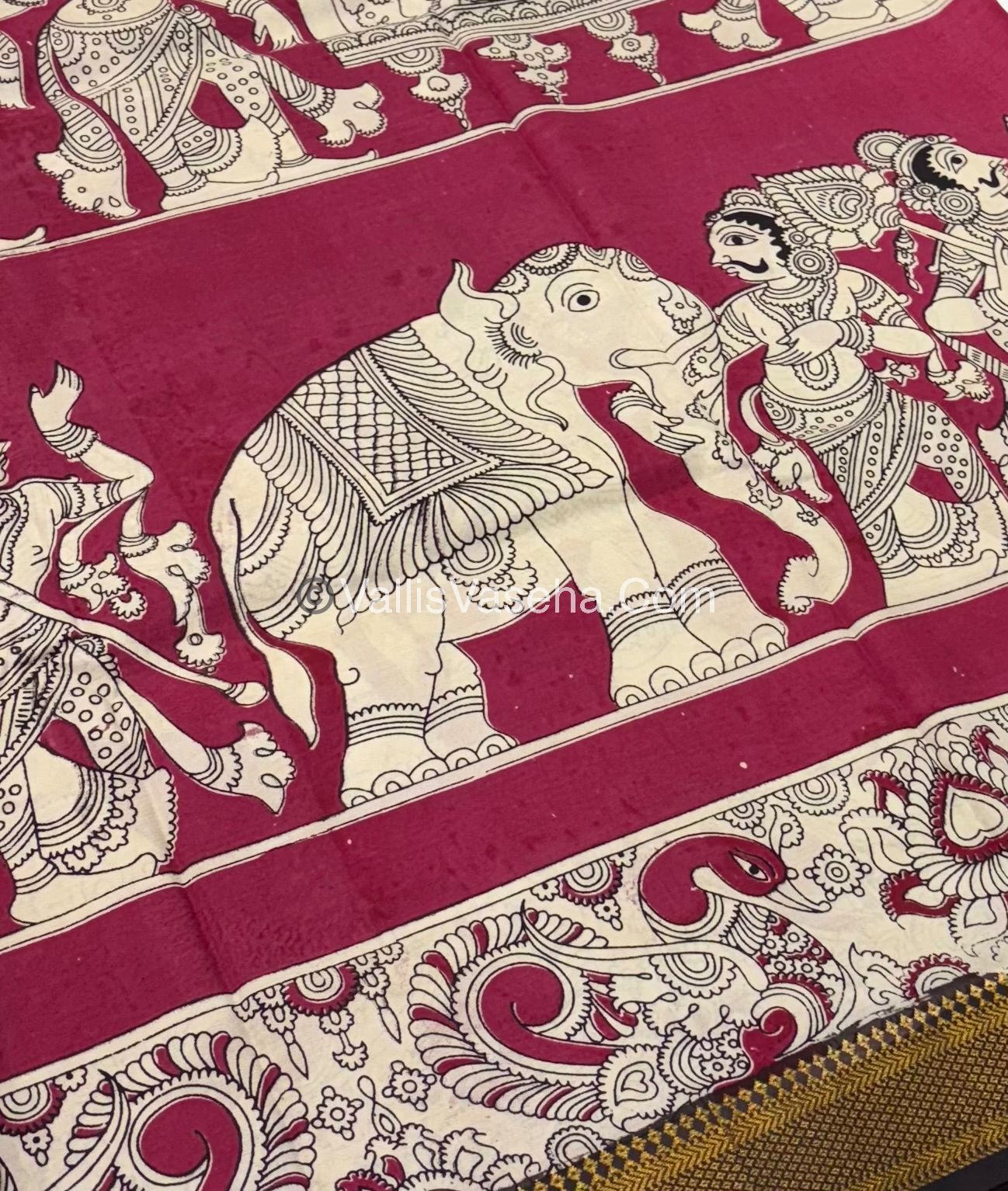 Chennur Silk | Kalamkari Prints | VVCKS006