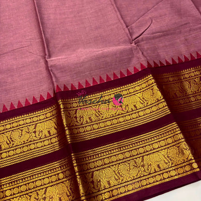 Kanchi Cotton Saree - VVKCS019