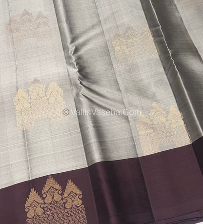 Half Mix - Pure Soft Silk Saree - VVPSS054