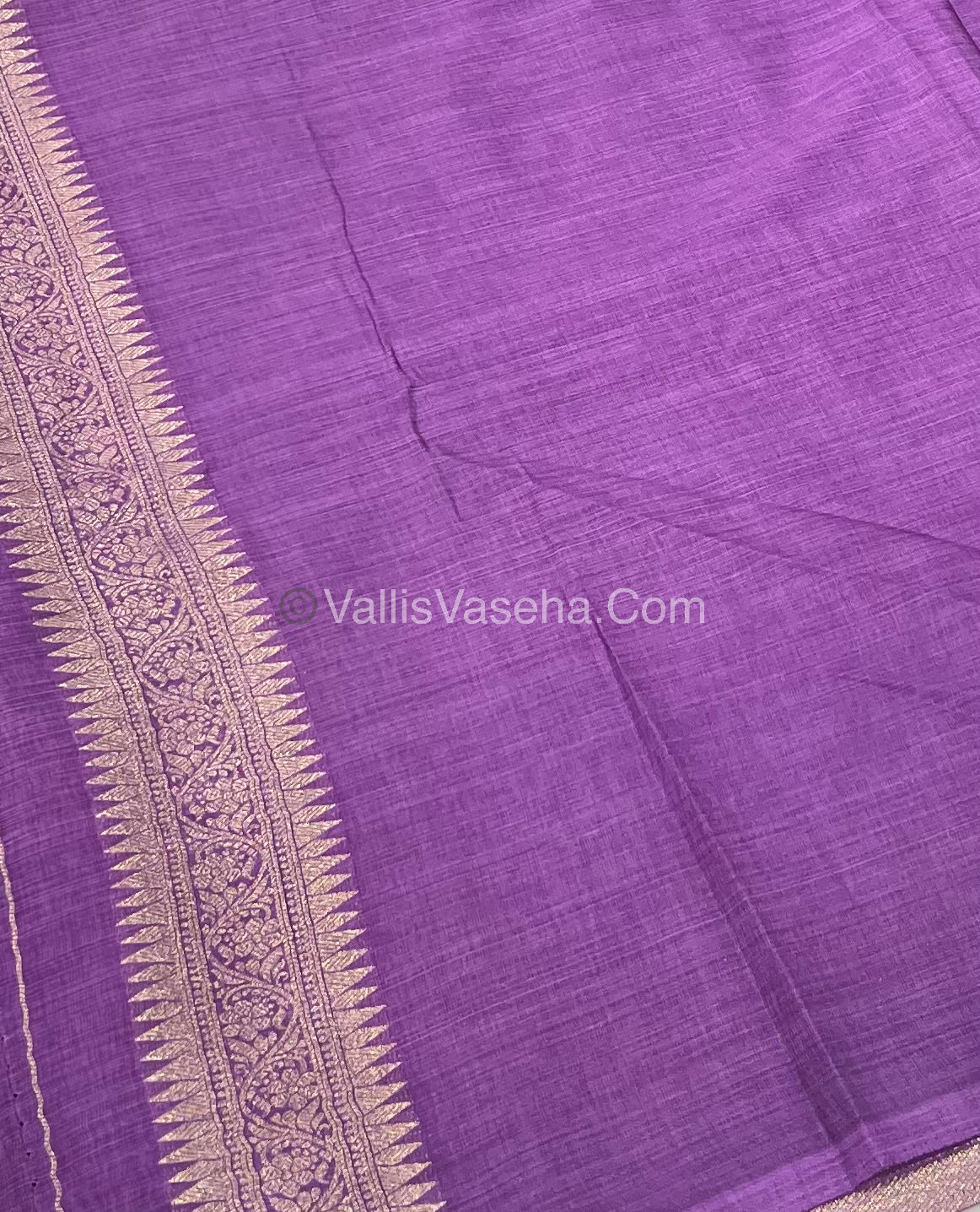 Banarasi - Heritage Silk - Semi Kathan Silk - Lavender Shade - VVBHS003