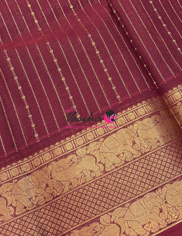 Kanchi Cotton Saree - VVKCS022
