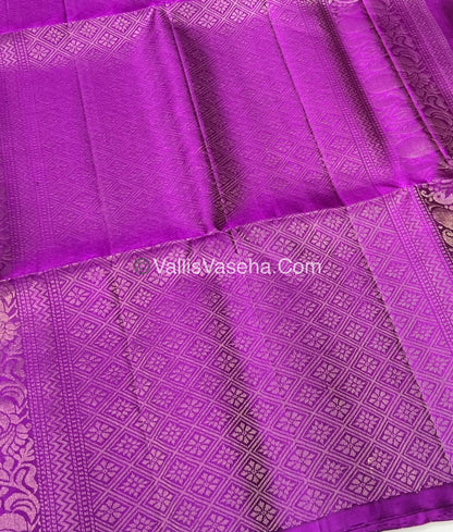 Pure Soft Silk Saree  - VVPSS039
