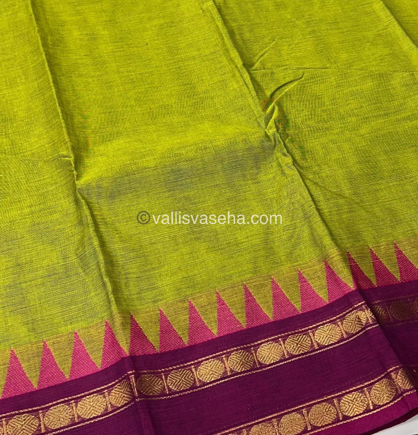 Kanchi Cotton Saree - VVKCS009