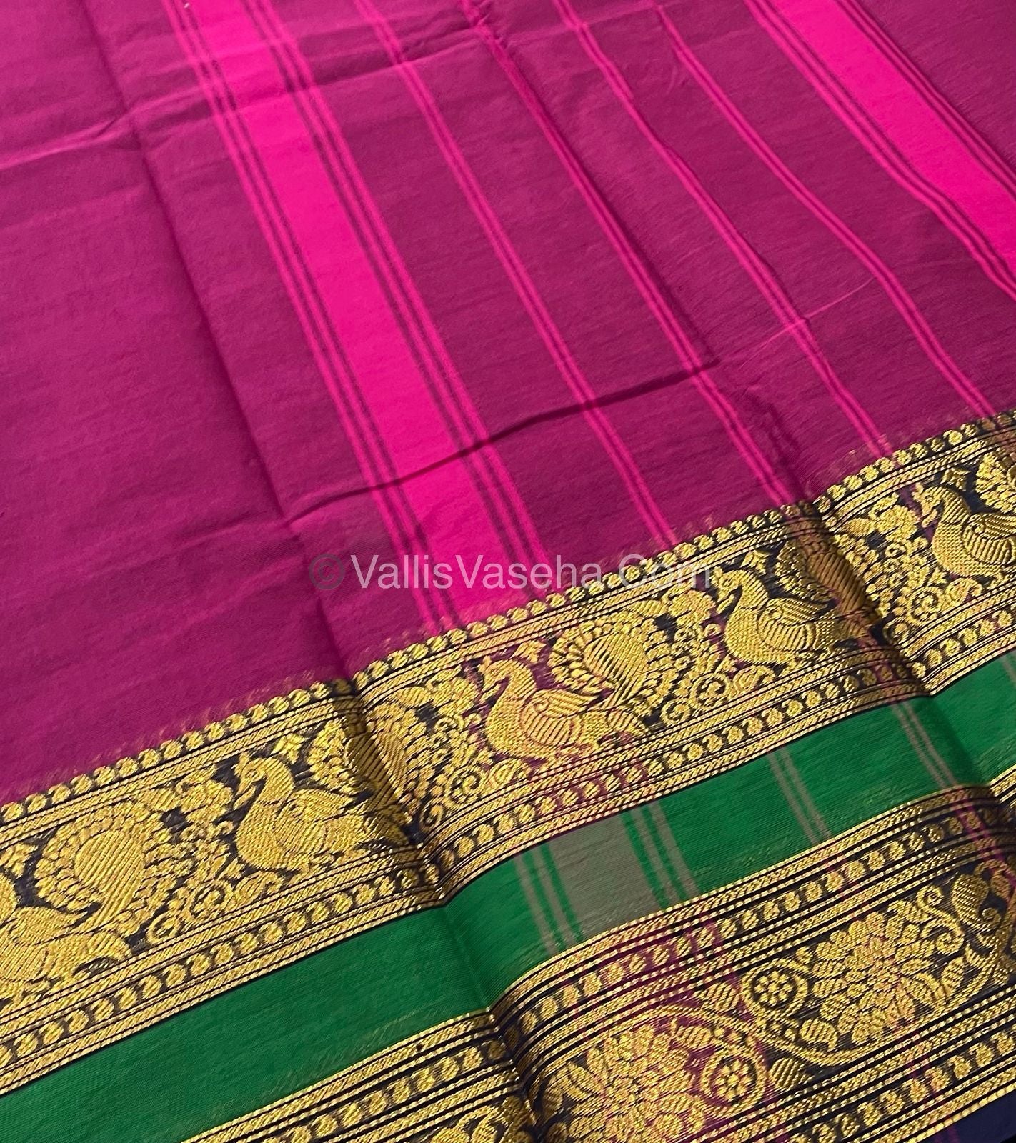 Kanchi Cotton Saree - VVKCS010