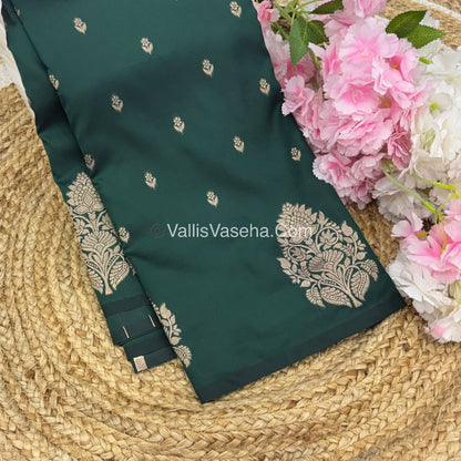 Semi Soft Silk -  Green Shade -VVSSS016