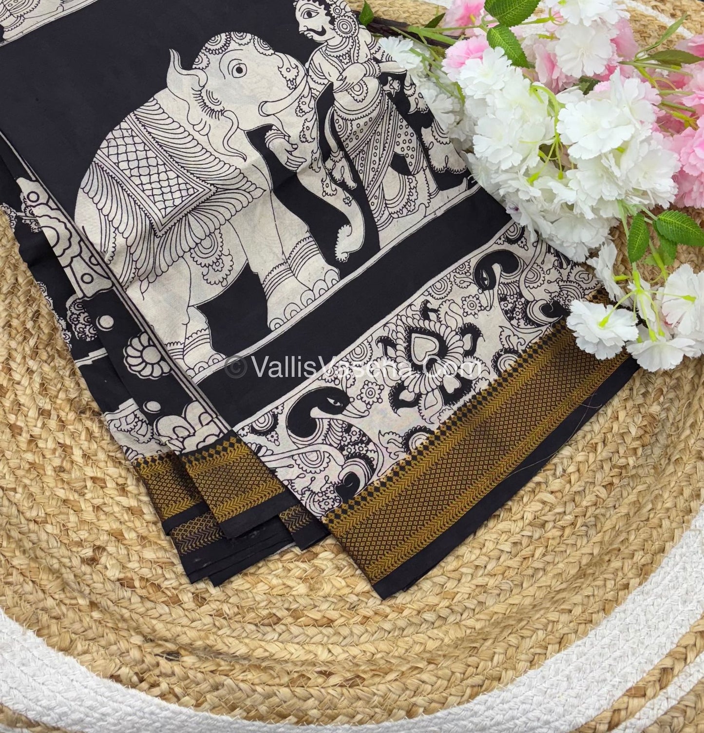 Chennur Silk | Kalamkari Prints | VVCKS006