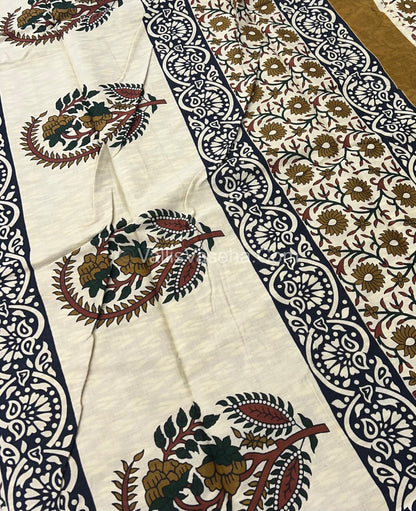 Pure Soft Mul Mul Cotton Sarees - VVMMC004