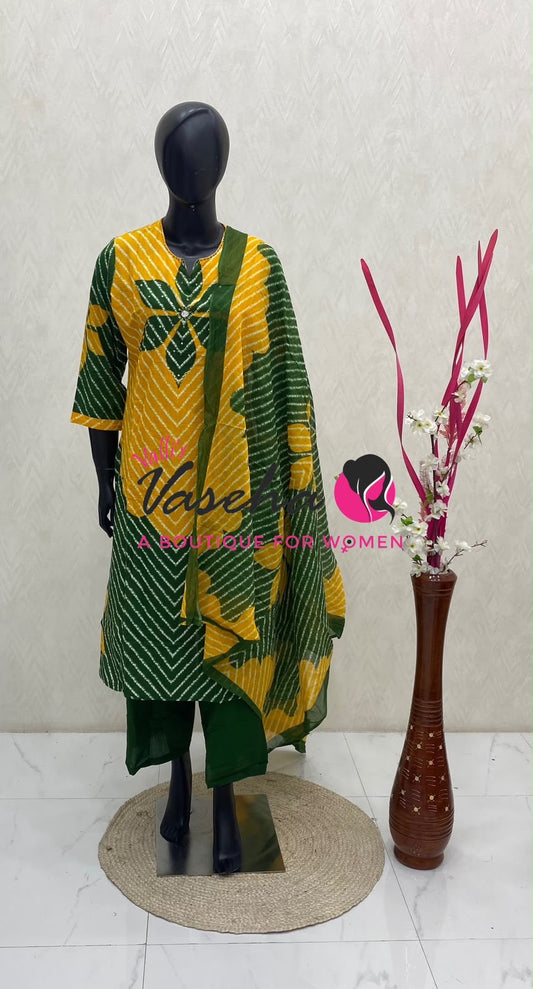 Ready Made - Salwar, Kameez & Duppatta(3pc) - Printed - VVRBS009